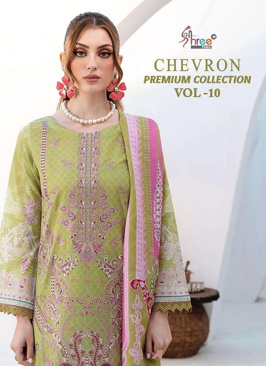 CHEVRON PREMIUM COLLECTION VOL-10 OPEN AND MODEL PIC BY SHREE
